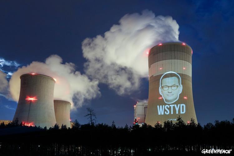 Akcja Greenpeace na obiektach Elektrowni Bełchatów 1 53865 8b60bd0c5f60d8c7944458a0db69c586