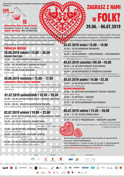 IX Festiwal "Folkowe Inspiracje" 2 53971 ac2bc9474ae8f5e04e4e22b9f2a55b77