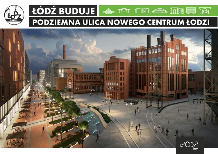 Trwa budowa podziemnej ulicy w Łodzi 5 62561 640b0ff7a279794c58b0a2e780bf1f2d