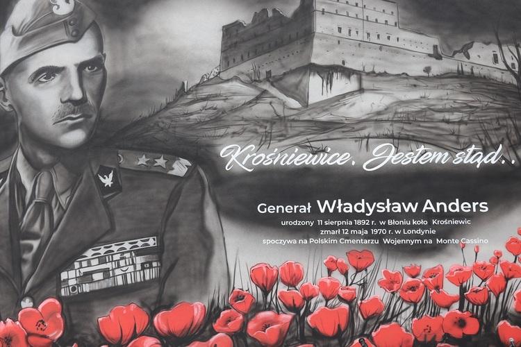 Mural poświęcony pamięci generała Andersa 1 63899 e7a68c4aa4cb75866fec03791c6e3c7c