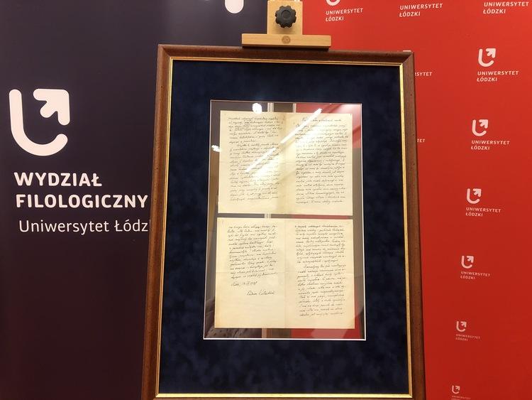 Rękopis prof. Kotarbińskiego podarowany Uniwersytetowi Łódzkiemu 1 64721 f6a9c7a5eb89fd9ae7f03910930745cc