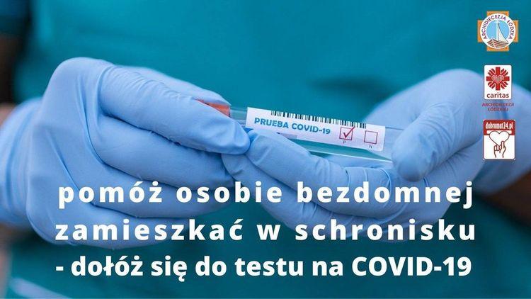 Caritas organizuje zbiórkę na testy dla bezdomnych 1 65378 9d924fdccb00221de994c9295a0da92b