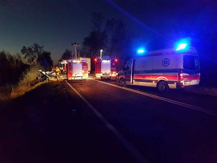 Pow. wieluński: Wypadek śmiertelny na DK 43 1 65608 8af004da5cd0226feb9e0bd11e7d67c9