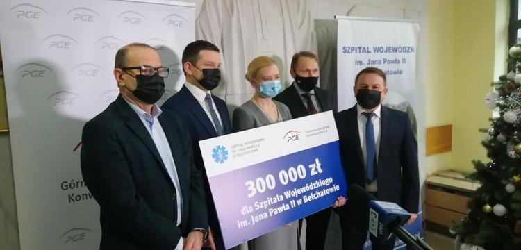 300 tys. zł dla szpitala w Bełchatowie od Spółki PGE Górnictwo i Energetyka Konwencjonalna 1 66164 e9012662d52994e1c2639b730fea08e8
