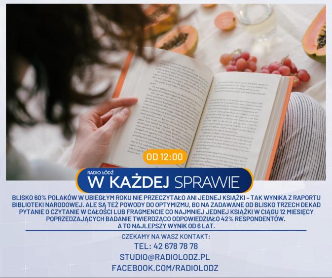 #wkażdejsprawie. Dlaczego tak niewielu Polaków sięga po książki? 1 70200 53f9afd962d72fe42ccac54fdcd699df