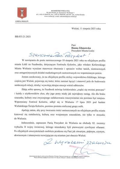 Łódź drwi z Wielunia na oficjalnym miejskim profilu 2 72131 e83092d9c83412372850b4a783da2950