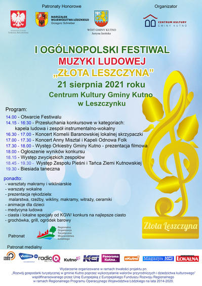 I Ogólnopolski Festiwal Muzyki Ludowej „Złota Leszczyna” 1 72166 0dba32fa40e83c3669994b45d874c60e