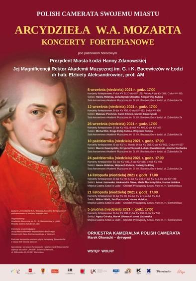 Polish Camerata Swojemu Miastu - arcydzieła W. A. Mozarta, koncerty fortepianowe 1 72453 7c203900289a0a8a2a08fbcb2d696846