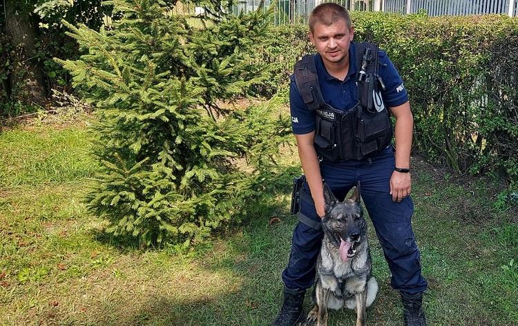 Owczarek niemiecki rozpoczął pracę w kutnowskiej policji 2 72781 d18568704c11c0cc4b90fc03ac7c88e8
