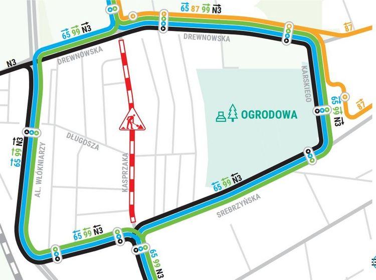 Remont na Kasprzaka w Łodzi. Sprawdź zmienione trasy autobusów MPK 1 73616 f3bf75b2b8e3040fbec85335b16930fd