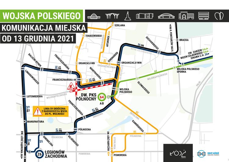 Ruszył remont ul. Wojska Polskiego w Łodzi. Sprawdź, jak zmieniła się organizacja ruchu 4 75240 4b4330602c48349f2bbaaf5156113a01