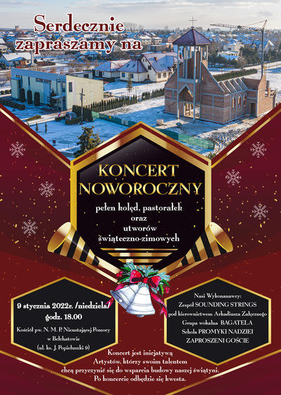 Zbiórka pieniędzy na nową świątynię. Koncert Noworoczny w Bełchatowie 1 75986 e89fdb832076cb292b182db2078da744