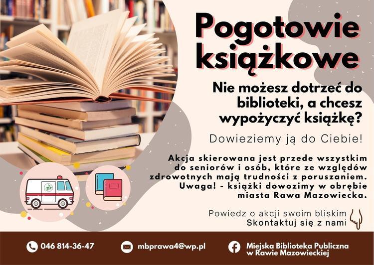 Książka "z dowozem pod drzwi"? W Rawie to możliwe 2 76107 c46a8eac592d987d449e86fb1930c99e