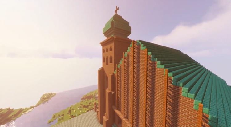 Bazylika Kolegiacka w Sieradzu w wersji minecraftowej - rozstrzygnięcie konkursu "Moja wirtualna przestrzeń" 1 76698 75fae56077342903bec720a9d7a09403