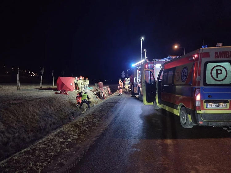 Po śmiertelnym wypadku w Krośniewicach. Sprawca był pijany 1 76775 3b1dccbc58227ca7877217d502c43f39