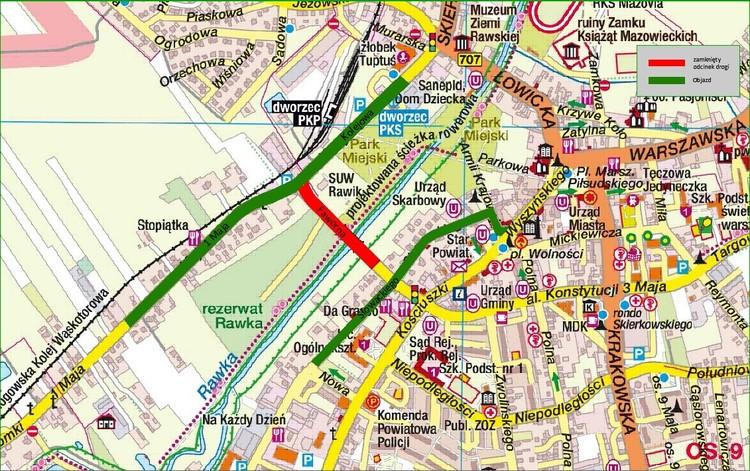 W Rawie Mazowieckiej trwa rewitalizacja miasta. Utrudnienia dla kierowców 1 77587 fbff258f2d21fcbfc85e10e92b98a100