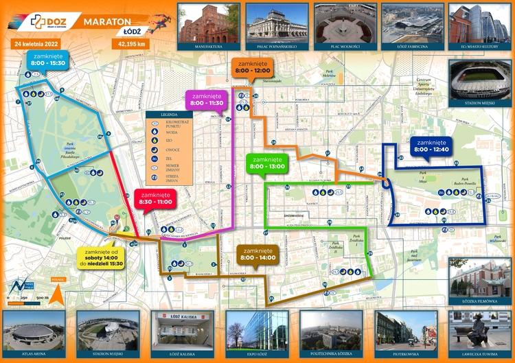 DOZ Maraton Łódź 2022 - sprawdź, jakie ulice będą zamknięte 1 78433 03067a7e8cf22762146dd3e1fdd66c7e