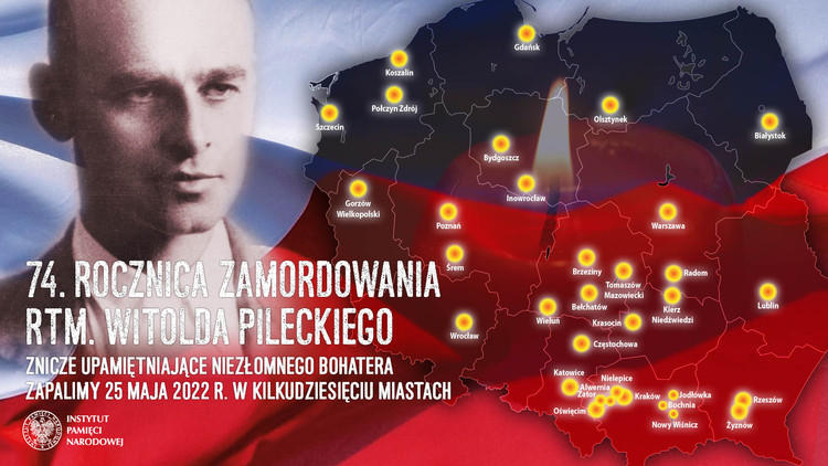 Rocznica śmierci Witolda Pileckiego. W całym kraju zapłoną znicze pamięci 2 79217 61bbe9432fdd0272548fdcb53f7fbf90