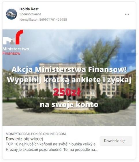 Oszuści powołując się na Ministerstwo Finansów chcą wyłudzić dane do bankowości elektronicznej 1 79949 9cc12c7497de9fc935e4ca1748ea345b