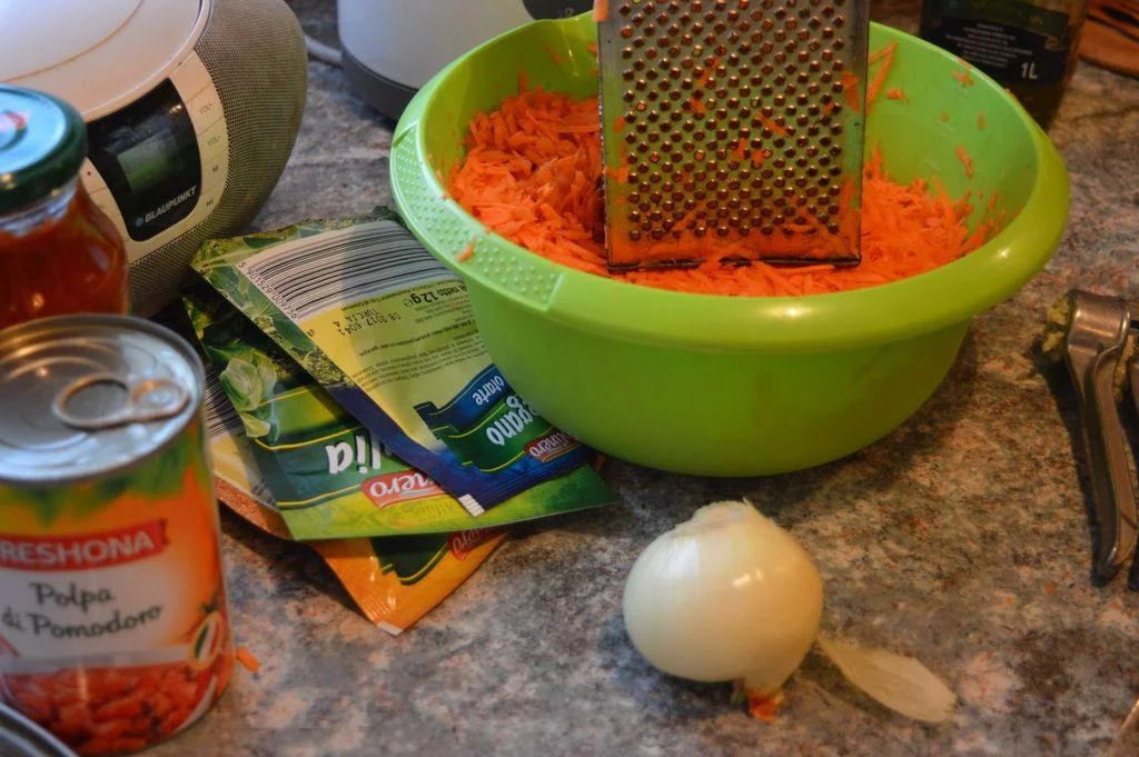 Spaghetti marchewkowe Katarzyny Szklarek