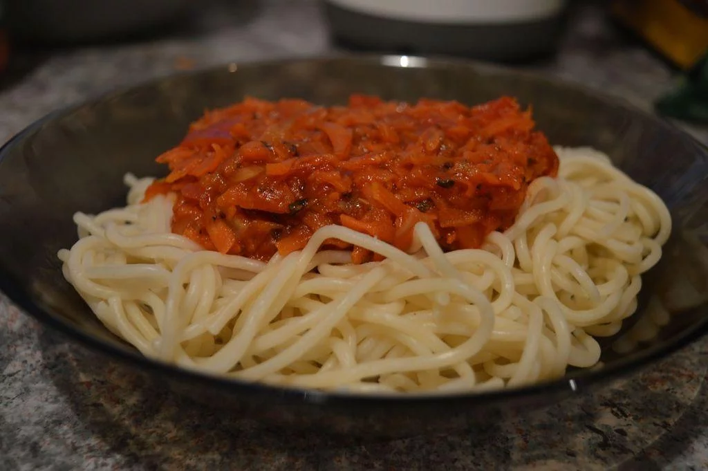 Spaghetti marchewkowe Katarzyny Szklarek