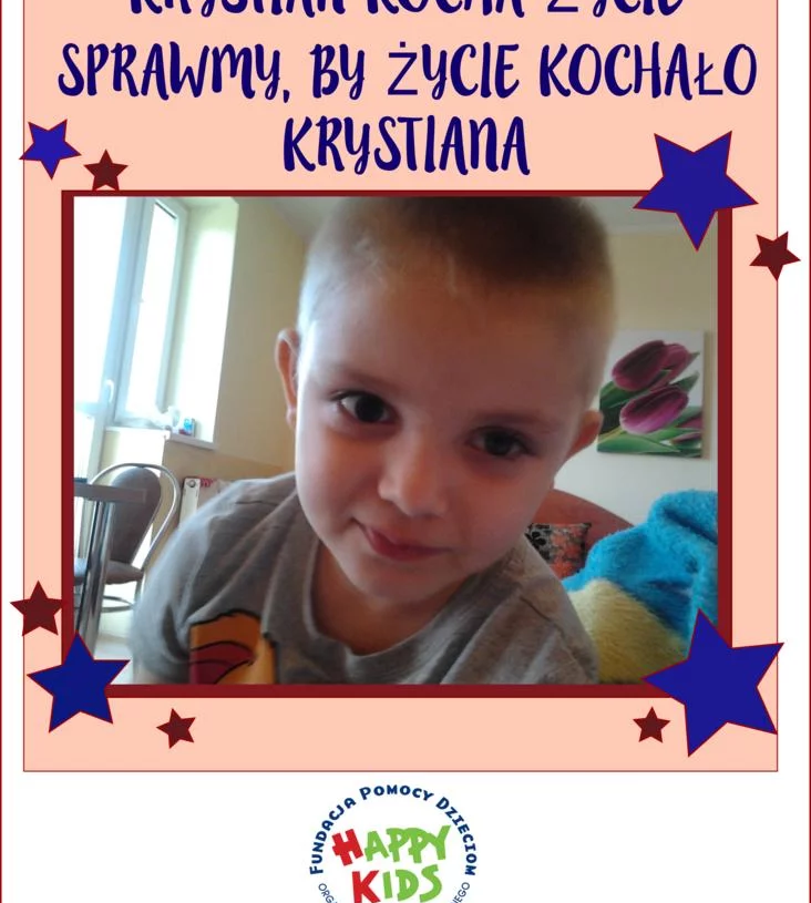 Pomóż małemu Krystianowi