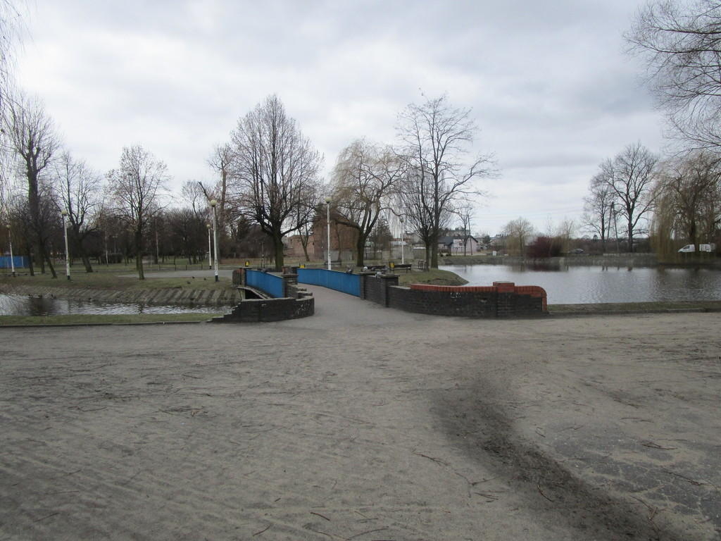 Maszyny w zduńskowolskim Parku Miejskim, przebudowa rozpoczyna się na dobre 1 Maszyny w zduńskowolskim Parku Miejskim, przebudowa rozpoczyna się na dobre