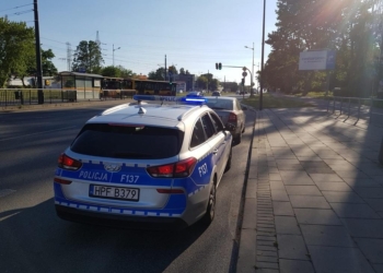 Pijany kierowca skody zatrzymany przy alei Piłsudskiego