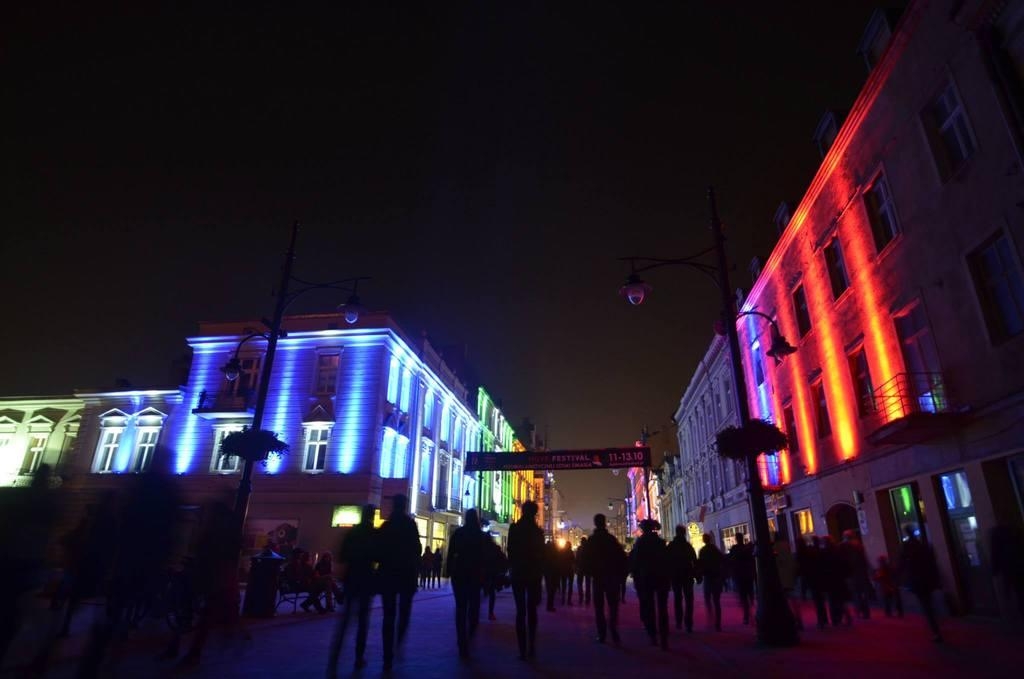 „Light. Move. Festival. 2013”. Zobacz zdjęcia rozświetlonej Łodzi