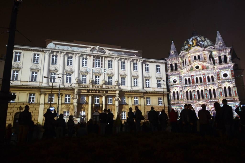 „Light. Move. Festival. 2013”. Zobacz zdjęcia rozświetlonej Łodzi