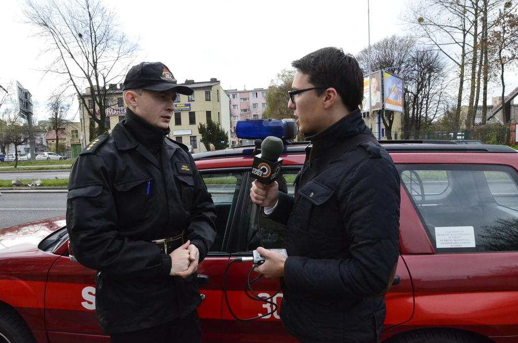 Łódź. Wyciek gazu na Kopcińskiego