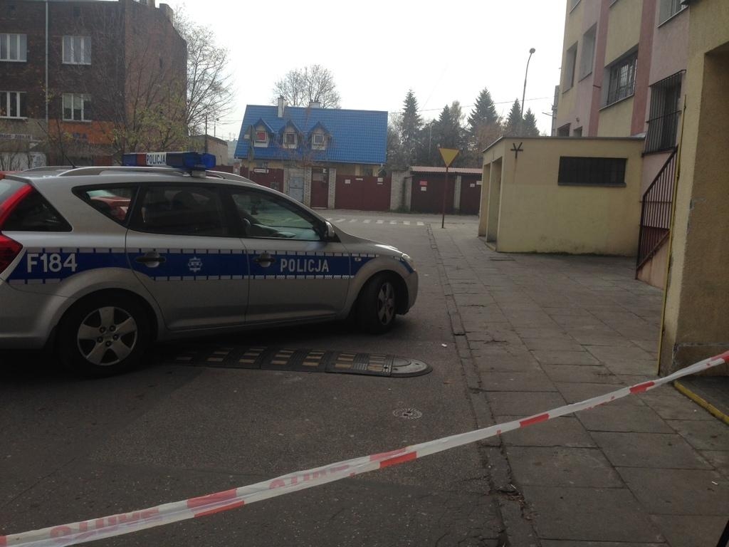 Łódź. Akcja antyterrorystów w budynku przy ul. Wysockiego