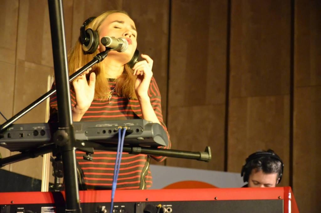 Koncert Izy Lach w Radiu Łódź