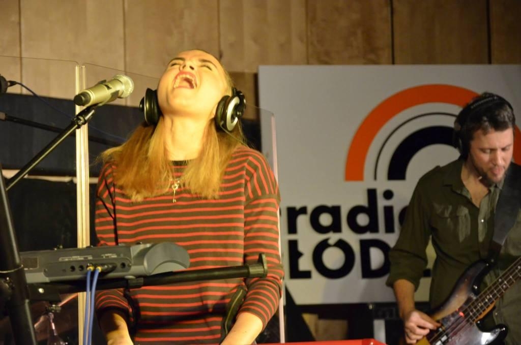 Koncert Izy Lach w Radiu Łódź