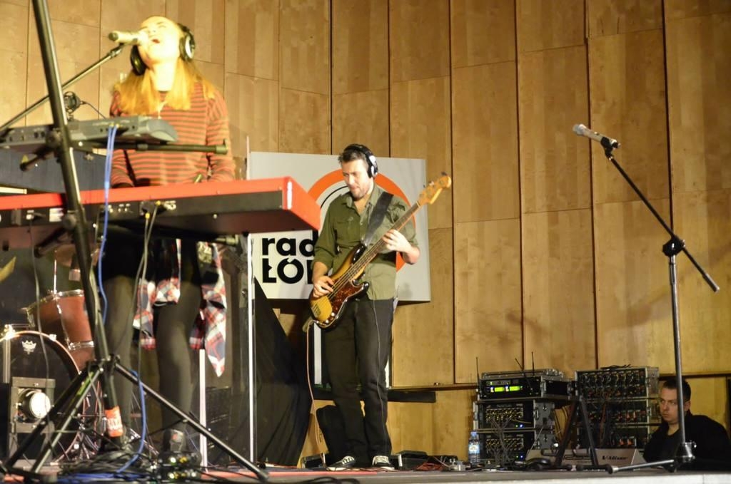 Koncert Izy Lach w Radiu Łódź