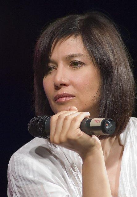 Grażyna Wolszczak zachęcała do szczepień mieszkanki Bełchatowa