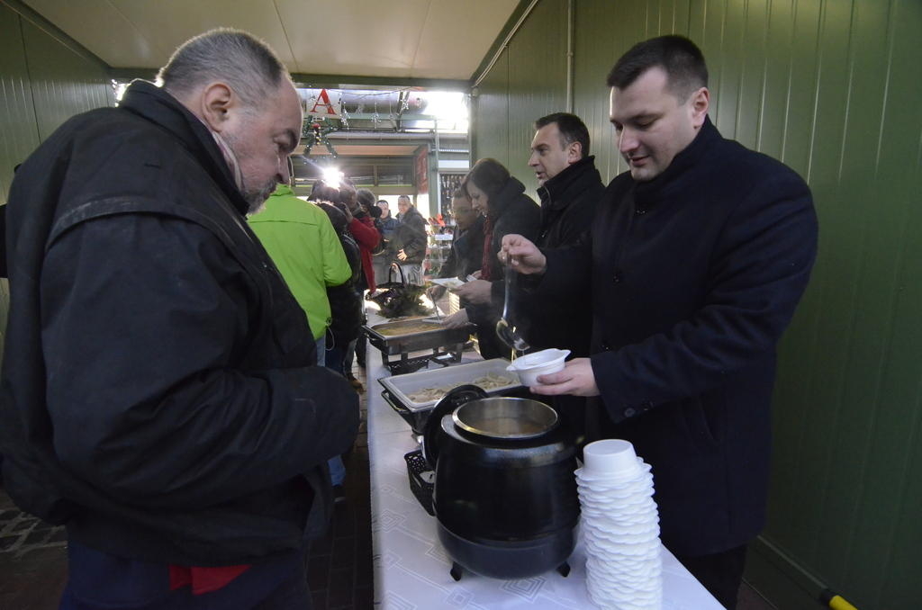 Wigilia dla ubogich łodzian
