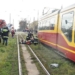 Zgierz. Rowerzysta wpadł pod tramwaj 7 Zgierz. Rowerzysta wpadł pod tramwaj