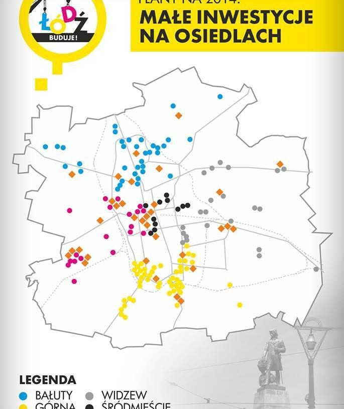 Inwestycje na łódzkich osiedlach w 2014 roku [VIDEO]