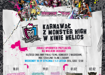 Wielki Karnawał z Monster High w sieci kin Helios