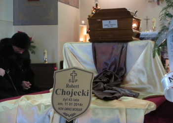 Pogrzeb naszego kolegi, Roberta Chojeckiego