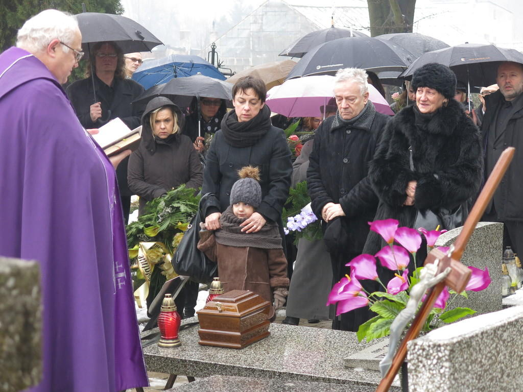 Pogrzeb naszego kolegi, Roberta Chojeckiego
