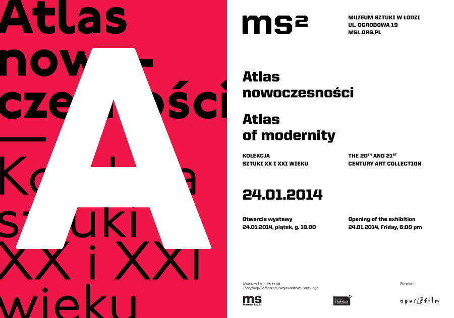 Atlas nowoczesności. Kolekcja sztuki XX i XXI wieku [wystawa]