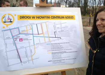 Remonty dróg w Nowym Centrum Łodzi