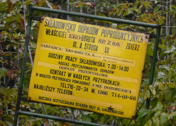 Nielegalne składowisko odpadów niebezpiecznych w Zgierzu. Sprawą zajęła się prokuratura