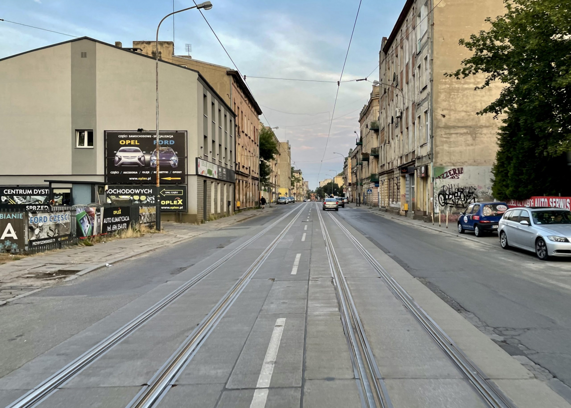 Modernizacja torowiska na Przybyszewskiego od 1 sierpnia