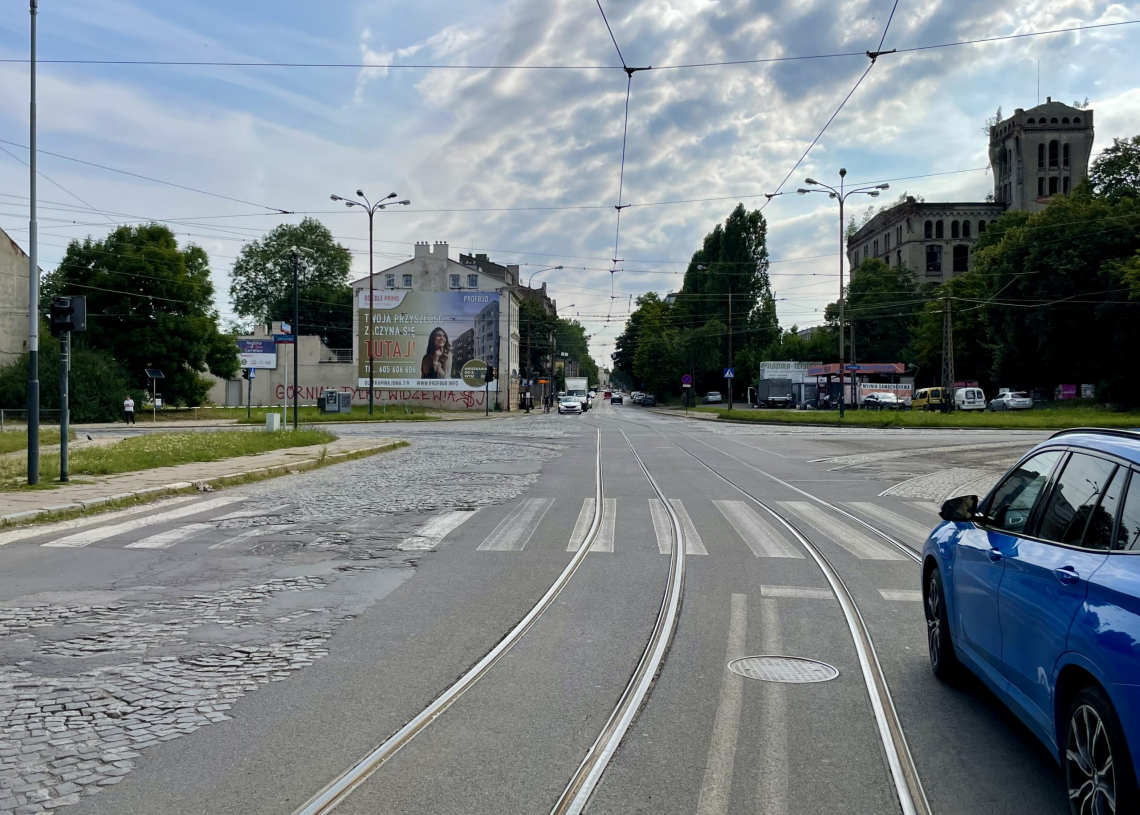Modernizacja torowiska na Przybyszewskiego