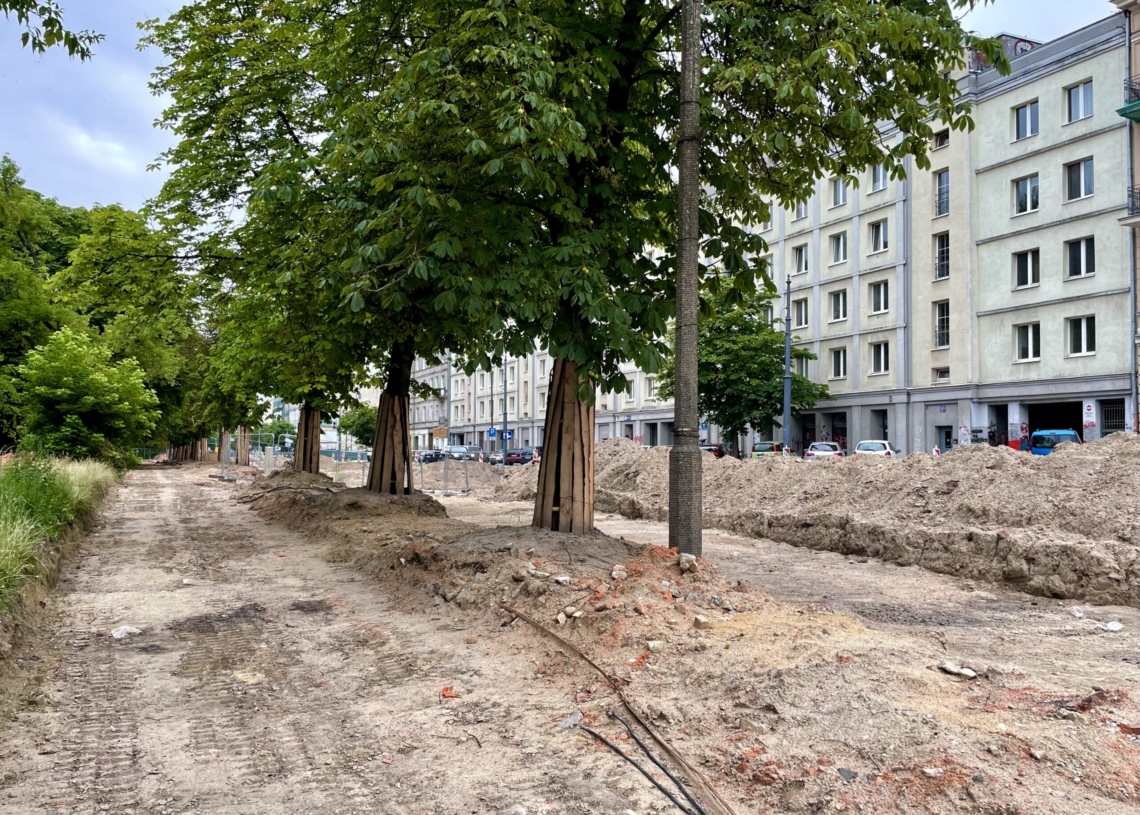 Co odkryto na Północnej, której modernizacja trwa już 6 miesięcy?