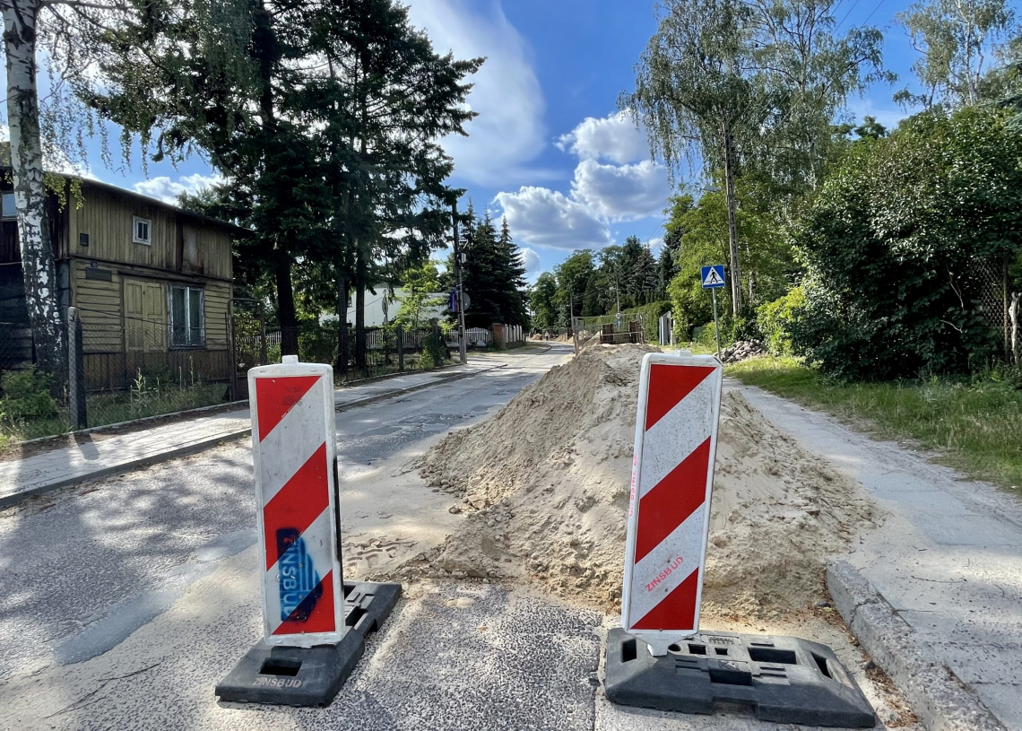 Remont Olechowskiej już od 20 lipca. Kolejne utrudnienia na drodze z Olechowa na Dąbrowę