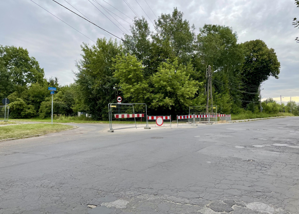 Jak postępują prace na Telefonicznej? Po 1 dniu umiarkowanie